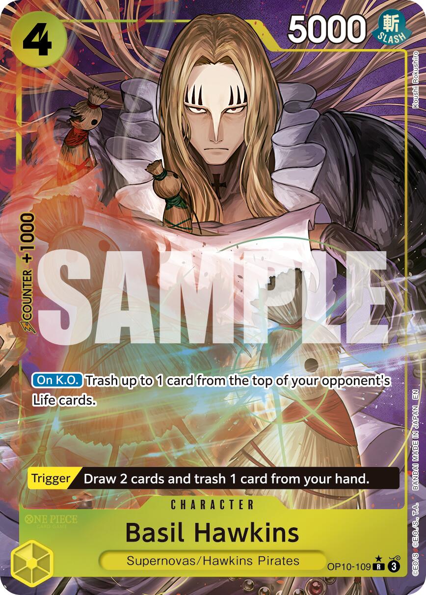 Basil Hawkins (Alternate Art) [Premium Booster -The Best- Vol. 2] | Clutch Gaming