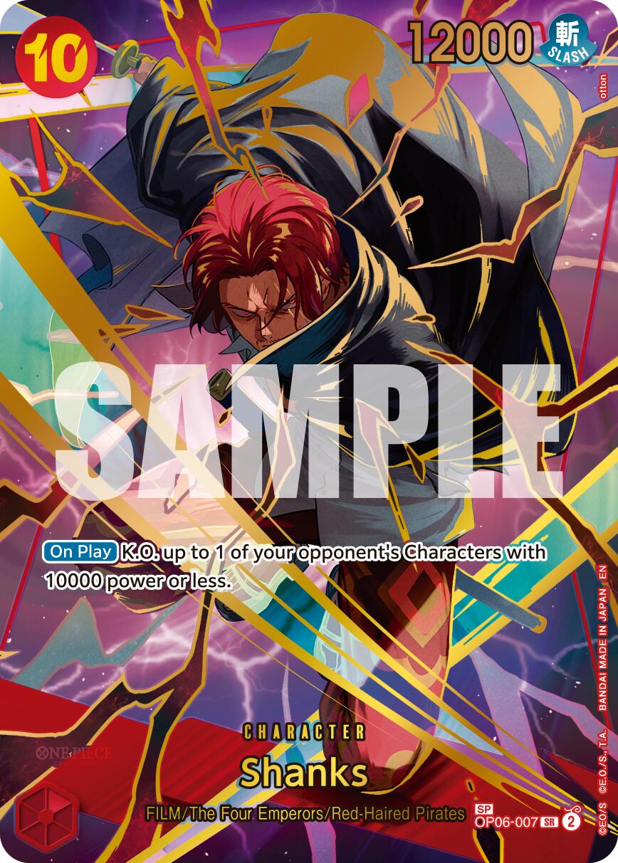 Shanks (Alternate Art) [Premium Booster -The Best- Vol. 2] | Clutch Gaming