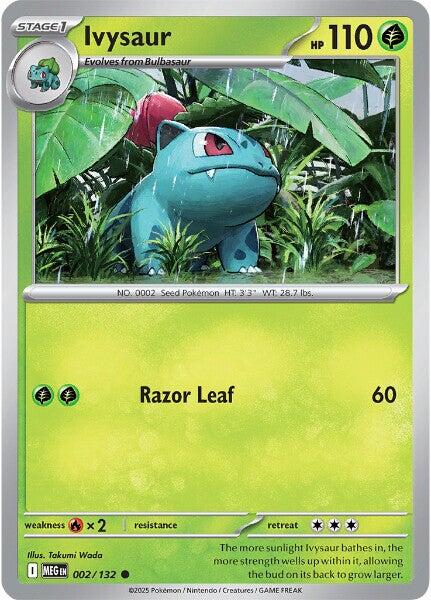 Ivysaur (002/132) [Mega Evolutions: Base Set] | Clutch Gaming