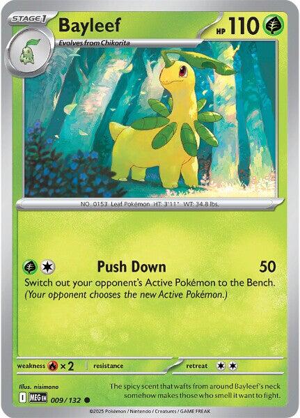 Bayleef (009/132) [Mega Evolutions: Base Set] | Clutch Gaming