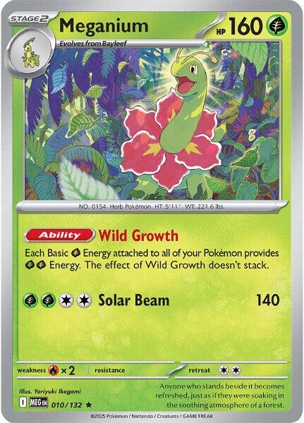 Meganium (010/132) [Mega Evolutions: Base Set] | Clutch Gaming