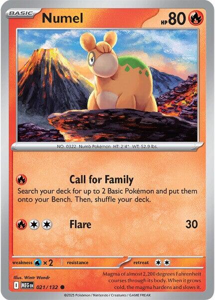 Numel (021/132) [Mega Evolutions: Base Set] | Clutch Gaming