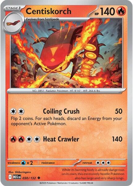 Centiskorch (030/132) [Mega Evolution: Base Set] | Clutch Gaming