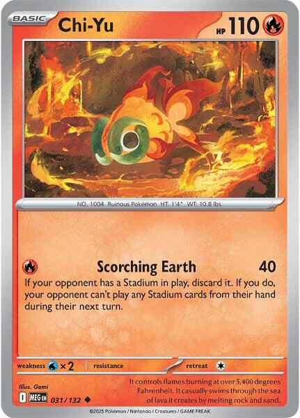 Chi-Yu (031/132) [Mega Evolutions: Base Set] | Clutch Gaming