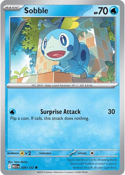 Sobble (039/132) [Mega Evolution: Base Set] | Clutch Gaming