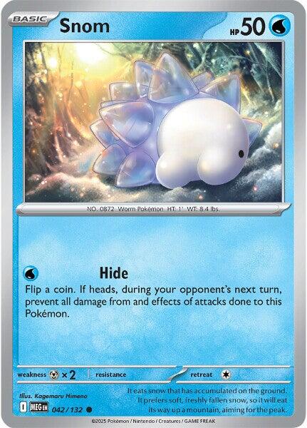 Snom (042/132) [Mega Evolutions: Base Set] | Clutch Gaming