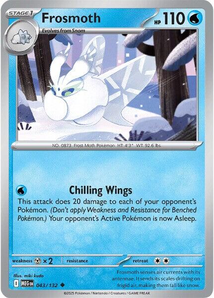 Frosmoth (043/132) [Mega Evolution: Base Set] | Clutch Gaming