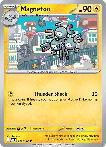 Magneton (046/132) [Mega Evolutions: Base Set] | Clutch Gaming