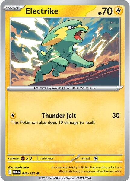 Electrike (049/132) [Mega Evolution: Base Set] | Clutch Gaming