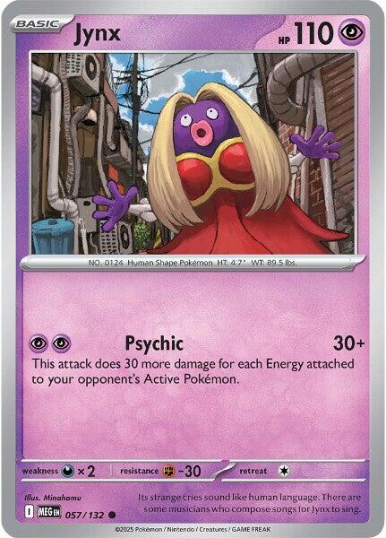 Jynx (057/132) [Mega Evolution: Base Set] | Clutch Gaming