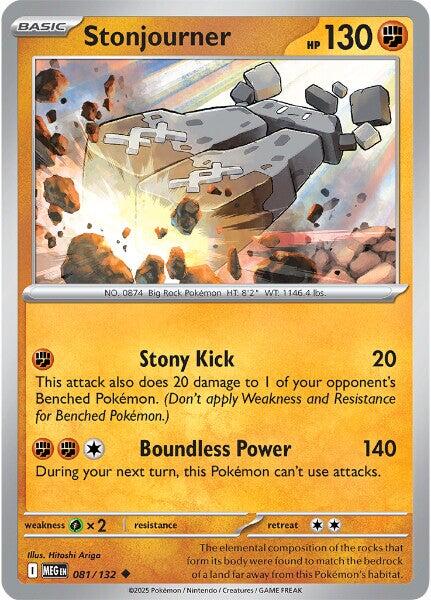 Stonjourner (081/132) [Mega Evolutions: Base Set] | Clutch Gaming