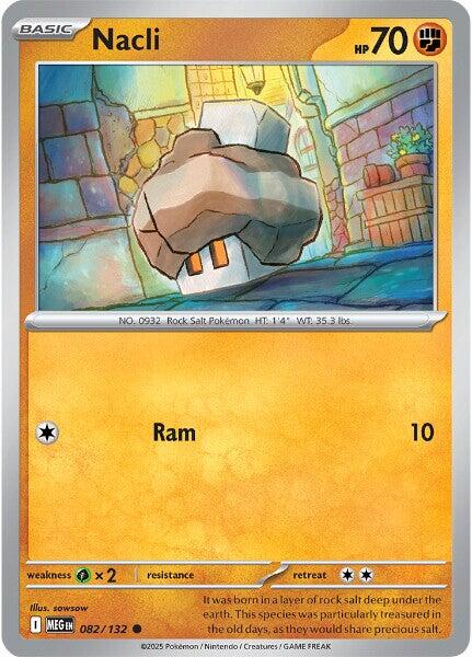 Nacli (082/132) [Mega Evolutions: Base Set] | Clutch Gaming
