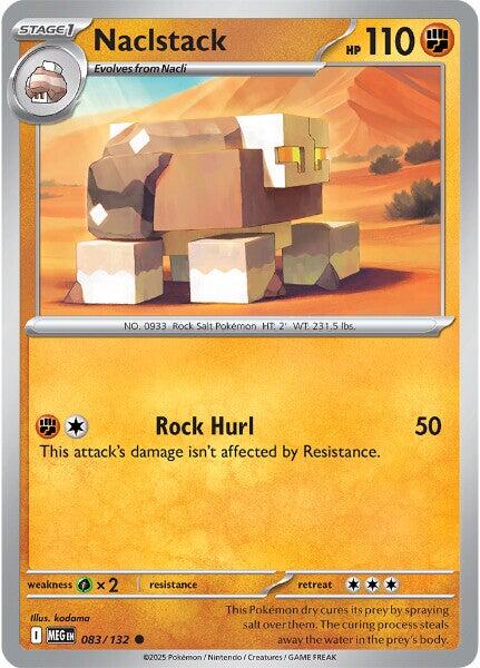 Naclstack (083/132) [Mega Evolutions: Base Set] | Clutch Gaming