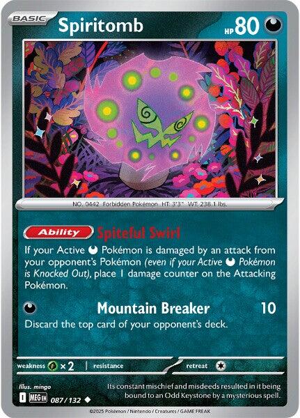 Spiritomb (087/132) [Mega Evolutions: Base Set] | Clutch Gaming
