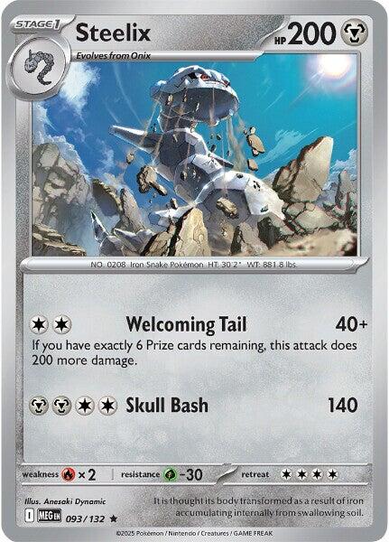 Steelix (093/132) [Mega Evolution: Base Set] | Clutch Gaming