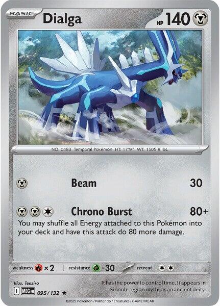 Dialga (095/132) [Mega Evolutions: Base Set] | Clutch Gaming