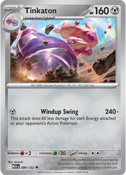Tinkaton (098/132) [Mega Evolution: Base Set] | Clutch Gaming