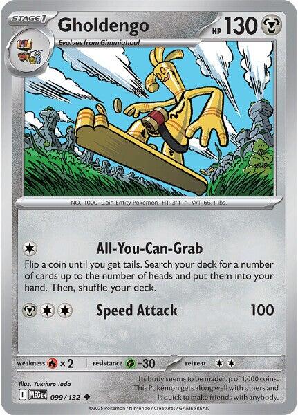 Gholdengo (099/132) [Mega Evolutions: Base Set] | Clutch Gaming