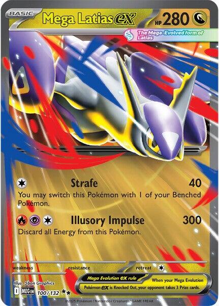 Mega Latias ex (100/132) [Mega Evolutions: Base Set] | Clutch Gaming