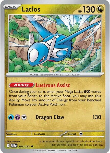 Latios (101/132) [Mega Evolutions: Base Set] | Clutch Gaming