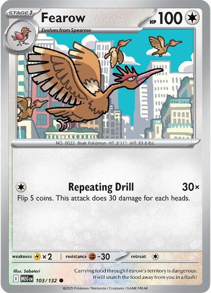 Fearow (103/132) [Mega Evolutions: Base Set] | Clutch Gaming