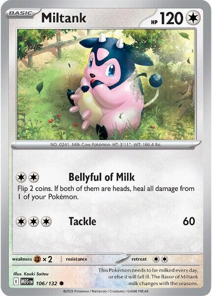 Miltank (106/132) [Mega Evolution: Base Set] | Clutch Gaming