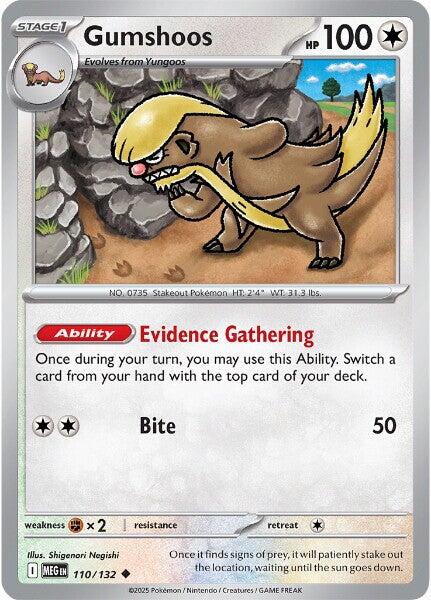 Gumshoos (110/132) [Mega Evolutions: Base Set] | Clutch Gaming