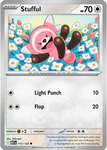 Stufful (111/132) [Mega Evolution: Base Set] | Clutch Gaming