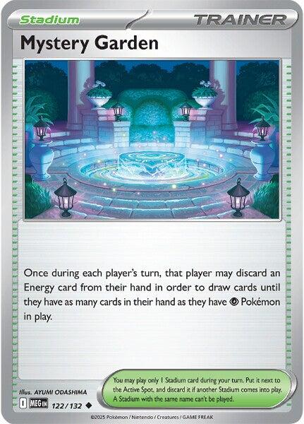 Mystery Garden (122/132) [Mega Evolutions: Base Set] | Clutch Gaming