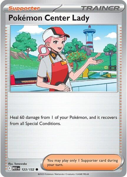 Pokemon Center Lady (123/132) [Mega Evolutions: Base Set] | Clutch Gaming