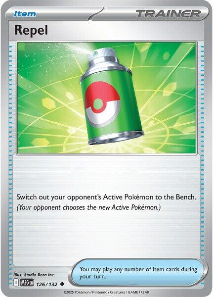 Repel (126/132) [Mega Evolutions: Base Set] | Clutch Gaming