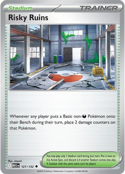 Risky Ruins (127/132) [Mega Evolution: Base Set] | Clutch Gaming
