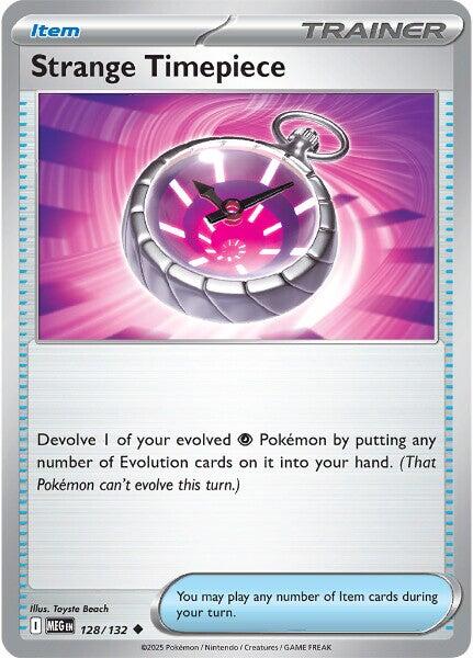 Strange Timepiece (128/132) [Mega Evolutions: Base Set] | Clutch Gaming