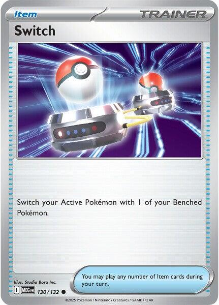 Switch (130/132) [Mega Evolutions: Base Set] | Clutch Gaming