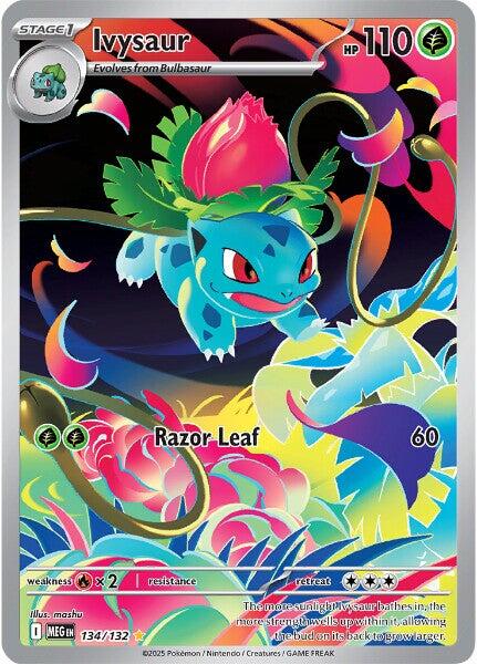 Ivysaur (134/132) [Mega Evolutions: Base Set] | Clutch Gaming