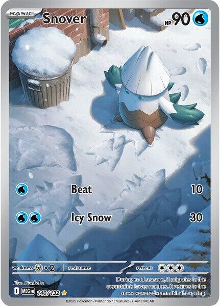 Snover (140/132) [Mega Evolutions: Base Set] | Clutch Gaming