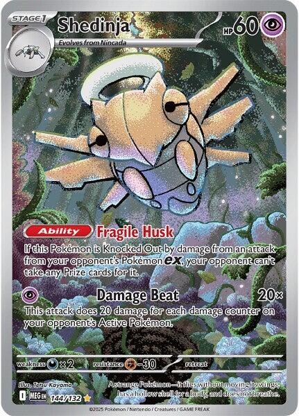 Shedinja (144/132) [Mega Evolutions: Base Set] | Clutch Gaming