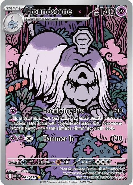 Houndstone (145/132) [Mega Evolutions: Base Set] | Clutch Gaming