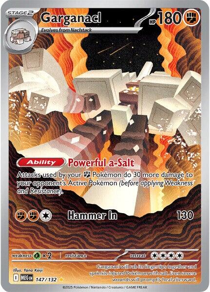 Garganacl (147/132) [Mega Evolutions: Base Set] | Clutch Gaming