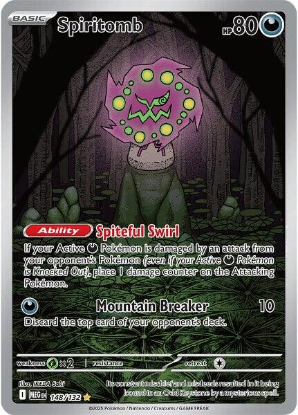 Spiritomb (148/132) [Mega Evolutions: Base Set] | Clutch Gaming