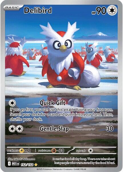 Delibird (152/132) [Mega Evolutions: Base Set] | Clutch Gaming