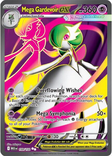 Mega Gardevoir ex (159/132) [Mega Evolutions: Base Set] | Clutch Gaming