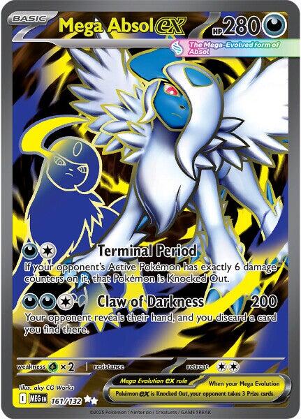 Mega Absol ex (161/132) [Mega Evolutions: Base Set] | Clutch Gaming