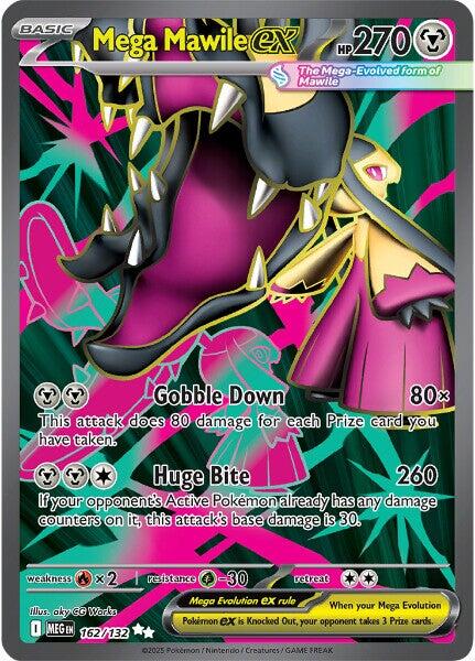 Mega Mawile ex (162/132) [Mega Evolutions: Base Set] | Clutch Gaming