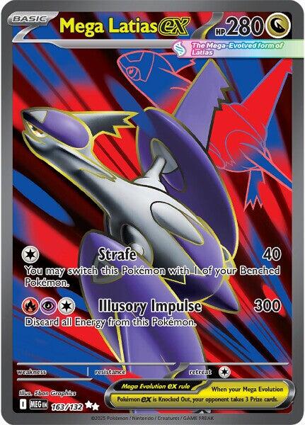 Mega Latias ex (163/132) [Mega Evolution: Base Set] | Clutch Gaming