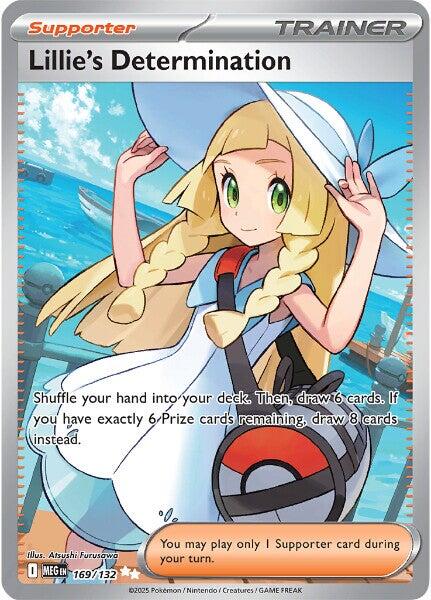Lillie's Determination (169/132) [Mega Evolutions: Base Set] | Clutch Gaming
