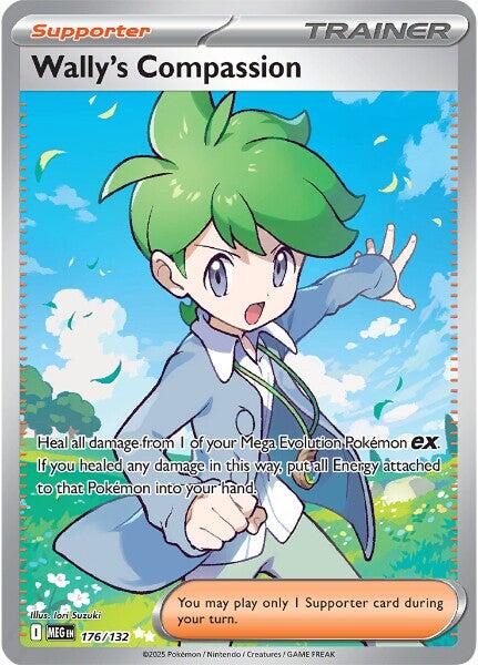 Wally's Compassion (176/132) [Mega Evolutions: Base Set] | Clutch Gaming