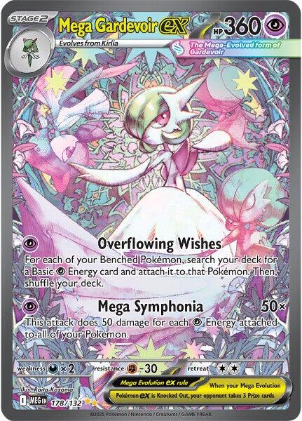Mega Gardevoir ex (178/132) [Mega Evolutions: Base Set] | Clutch Gaming