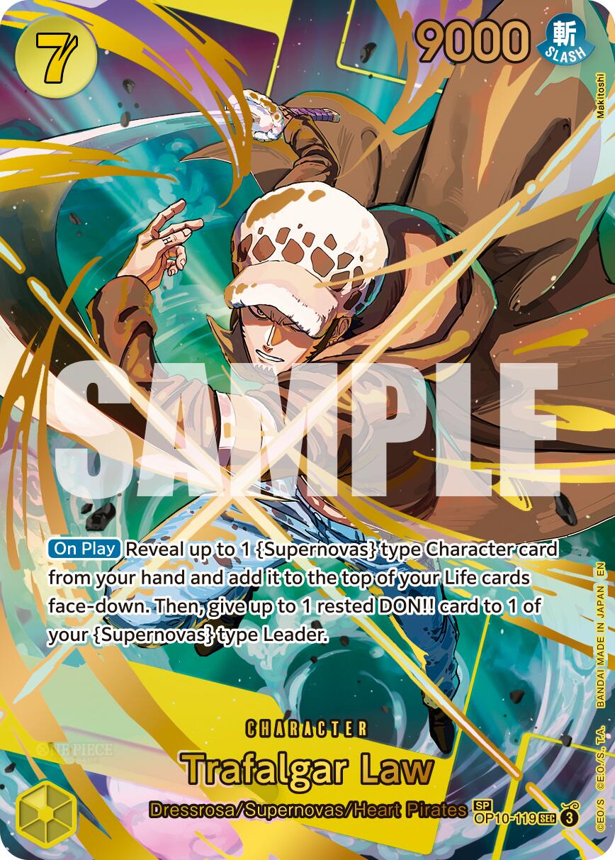 Trafalgar Law (OP10-119) (SP) [Premium Booster -The Best- Vol. 2] | Clutch Gaming