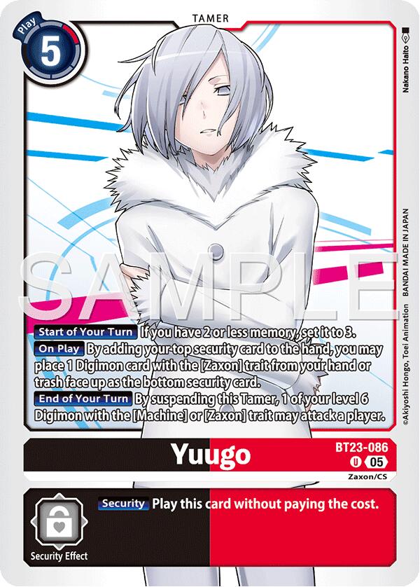 Yuugo [BT23-086] [Hackers' Slumber] | Clutch Gaming